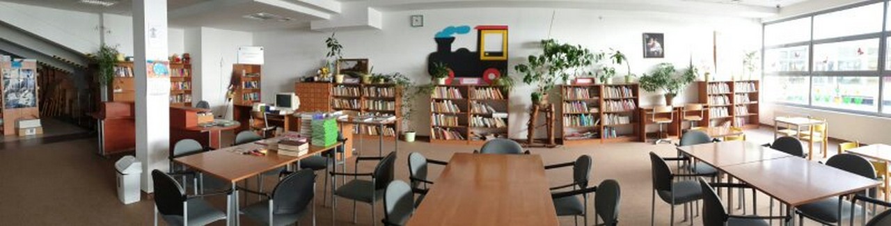 panorama biblioteki szkolnej